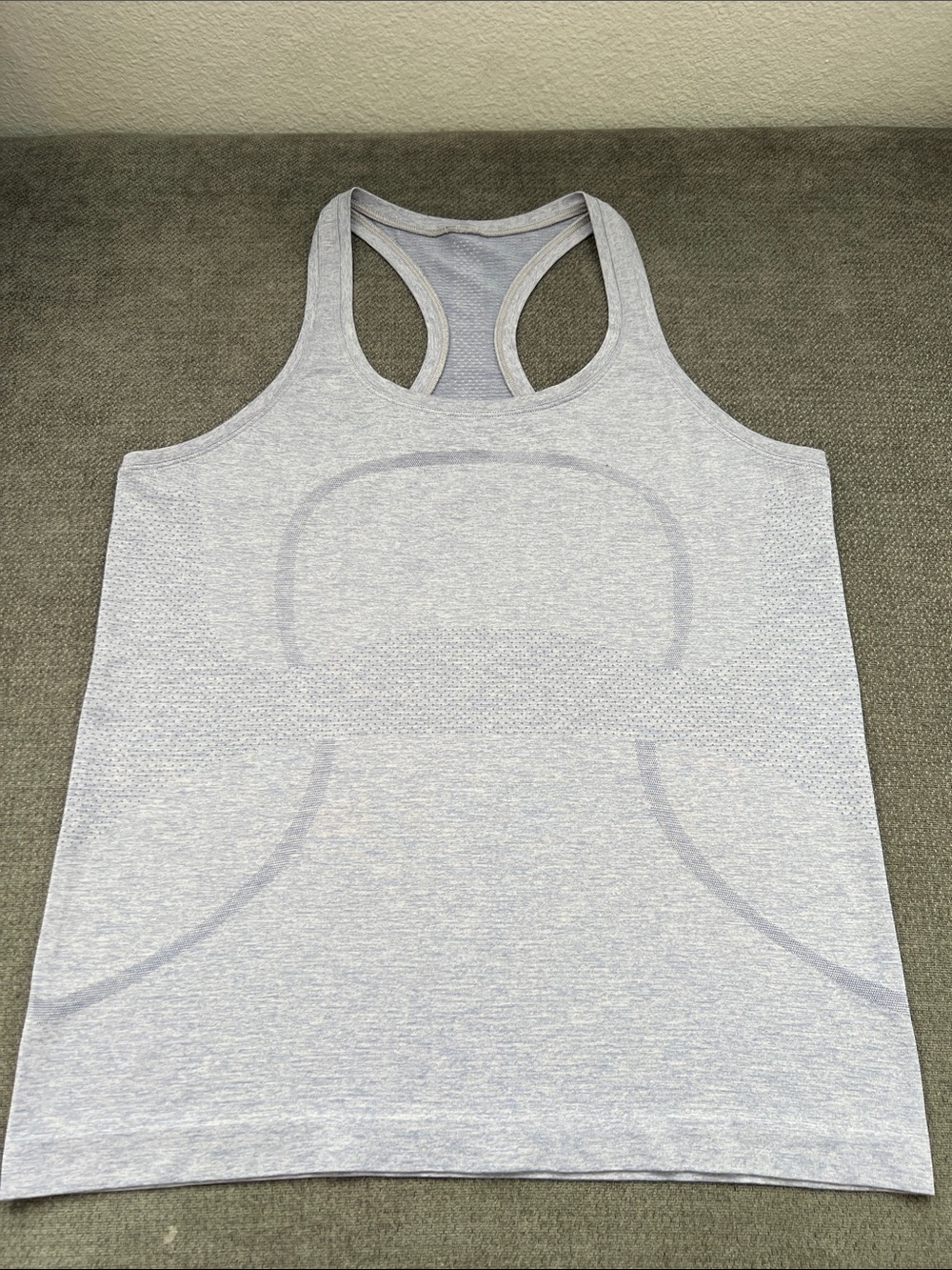 lululemon athletica Light blue Racerback Tank
